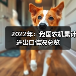 中国农业机械进口出口数据解析:增长与变化 2022年:我国农机累计进出口情况总览(图1)
