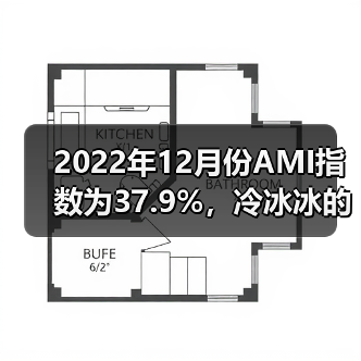 2022年12月份AMI指数为37.9%，冷冰冰的数值令人警醒（图3）