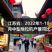 江苏省工业平稳复苏 高技术制造增长显著 江苏省:2022年1-10月中型拖拉机产量同比下降4.3%(图3)