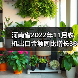 河南省2022年11月农机出口金额同比增长36%（图4）