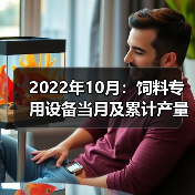 2022年10月：饲料专用设备当月及累计产量均同比下降（图3）