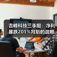 吉峰科技三季报：净利暴跌201%背后的战略突围（图3）