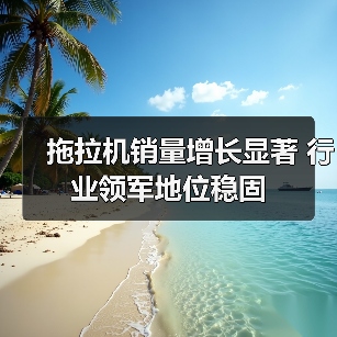 拖拉机销量增长显著 行业领军地位稳固（图1）