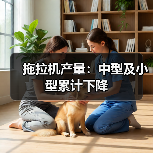 拖拉机产量：中型及小型累计下降（图1）