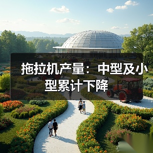 拖拉机产量：中型及小型累计下降（图3）