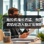 拖拉机增长迅猛,我国农机化迈入稳定发展新阶段? 拖拉机增长迅猛,我国农机化迈入稳定发展新阶段?(图2)