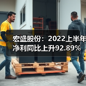 宏盛股份：2022上半年净利同比上升92.89%（图2）