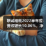 联诚精密2022半年报:营收增长10.06%,净利下降48.92% 联诚精密2022半年报:营收增长10.06%,净利下降48.92%(图3)