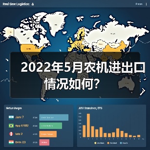 2022年5月我国农机进出口数据:进口增长25.6% 出口下滑6.1%-辰飞雨畜牧机械 2022年5月农机进出口情况如何?(图1)