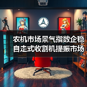 2022年5月农机市场景气指数回落 轮式收割机逆势增长-辰飞雨畜牧机械 农机市场景气指数企稳 自走式收割机提振市场(图2)