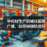 中药材生产机械化前景广阔,如何突破机收环节瓶颈? 中药材生产机械化前景广阔,如何突破机收环节瓶颈?(图4)