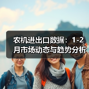 农机进出口数据：1-2月市场动态与趋势分析（图3）