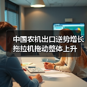 中国农机出口逆势增长 拖拉机拖动整体上升 中国农机出口逆势增长 拖拉机拖动整体上升(图2)