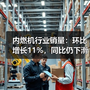 内燃机行业销量:环比增长11%,同比仍下滑? 内燃机行业销量:环比增长11%,同比仍下滑?(图1)