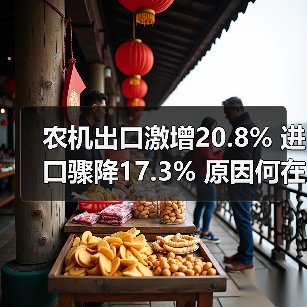 农机出口激增20.8% 进口骤降17.3% 原因何在？（图4）