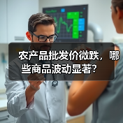 农产品批发价微跌,哪些商品波动显著? 农产品批发价微跌,哪些商品波动显著?(图1)