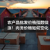 农产品批发价格指数微涨!肉类价格如何变化? 农产品批发价格指数微涨!肉类价格如何变化?(图4)