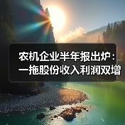 农机企业半年报出炉:一拖股份收入利润双增超50% 农机企业半年报出炉:一拖股份收入利润双增超50%(图4)