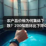 农产品价格为何集体下跌?200指数环比下降0.14点 农产品价格为何集体下跌?200指数环比下降0.14点(图2)