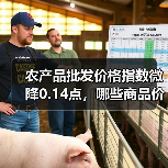 农产品批发价格指数微降0.14点,哪些商品价格涨跌? 农产品批发价格指数微降0.14点,哪些商品价格涨跌?(图1)