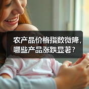 农产品价格指数微降，哪些产品涨跌显著？（图1）