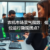 农机市场景气指数:低位运行隐现拐点? 农机市场景气指数:低位运行隐现拐点?(图1)