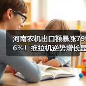 河南农机出口额暴涨79.6%!拖拉机逆势增长显成效 河南农机出口额暴涨79.6%!拖拉机逆势增长显成效(图1)