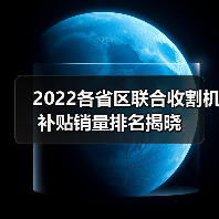 2022各省区联合收割机补贴销量排名揭晓（图1）
