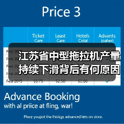 江苏省中型拖拉机产量持续下滑背后有何原因？（图4）