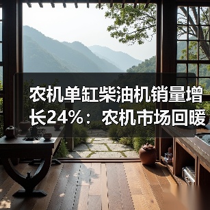 农机单缸柴油机销量增长24%：农机市场回暖信号？（图4）