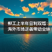 柳工上半年营利双增:海外市场逆袭带动业绩增长 柳工上半年营利双增:海外市场逆袭带动业绩增长(图4)