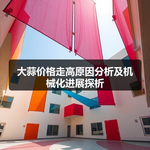 大蒜价格走高原因分析及机械化进展探析