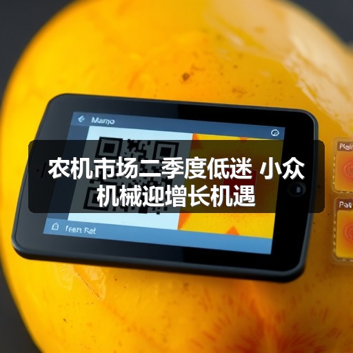 农机市场二季度低迷 小众机械迎增长机遇