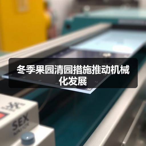 冬季果园清园措施推动机械化发展