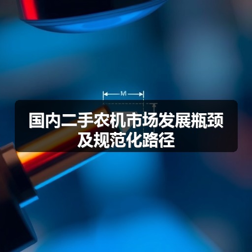 国内二手农机市场发展瓶颈及规范化路径