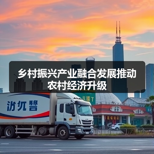 乡村振兴产业融合发展推动农村经济升级