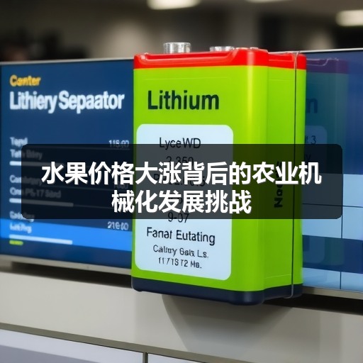 水果价格大涨背后的农业机械化发展挑战