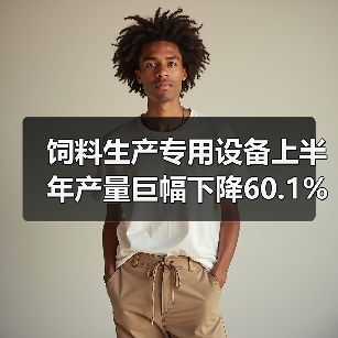 饲料生产专用设备上半年产量巨幅下降60.1%（图3）