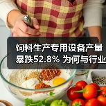 饲料生产专用设备产量暴跌52.8% 为何与行业增长形成反差？（图1）