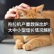 拖拉机产量数据出炉：大中小型增长情况解析（图2）