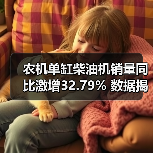 农机单缸柴油机销量同比激增32.79% 数据揭秘市场回暖密码（图1）