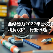 全柴动力2022年营收净利润双降，行业低迷下的应对策略（图4）