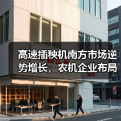 高速插秧机南方市场逆势增长,农机企业布局策略分析 高速插秧机南方市场逆势增长,农机企业布局策略分析(图3)
