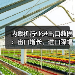 内燃机行业进出口数据：出口增长，进口降幅扩大？（图1）