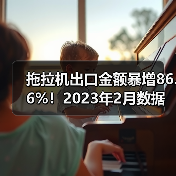 拖拉机出口金额暴增86.6%！2023年2月数据解析（图3）