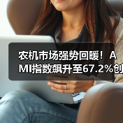 农机市场强势回暖!AMI指数飙升至67.2%创历史新高 农机市场强势回暖!AMI指数飙升至67.2%创历史新高(图4)