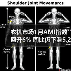 农机市场1月AMI指数回升6% 同比仍下滑5.2%（图1）