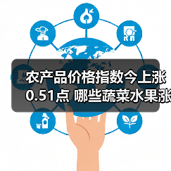 农产品价格指数今日上升 哪些蔬菜水果涨价?-辰飞雨畜牧机械 农产品价格指数今上涨0.51点 哪些蔬菜水果涨幅显著?(图2)