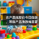 农产品批发价今日微涨,哪些产品涨跌幅显著? 农产品批发价今日微涨,哪些产品涨跌幅显著?(图1)