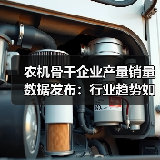 农机骨干企业产量销量数据发布：行业趋势如何？（图3）